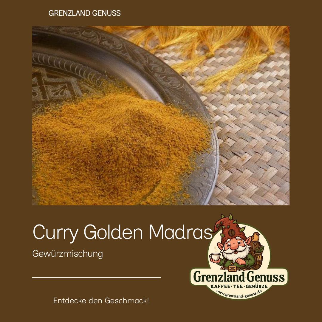 Curry Golden Madras, Gewürzmischung