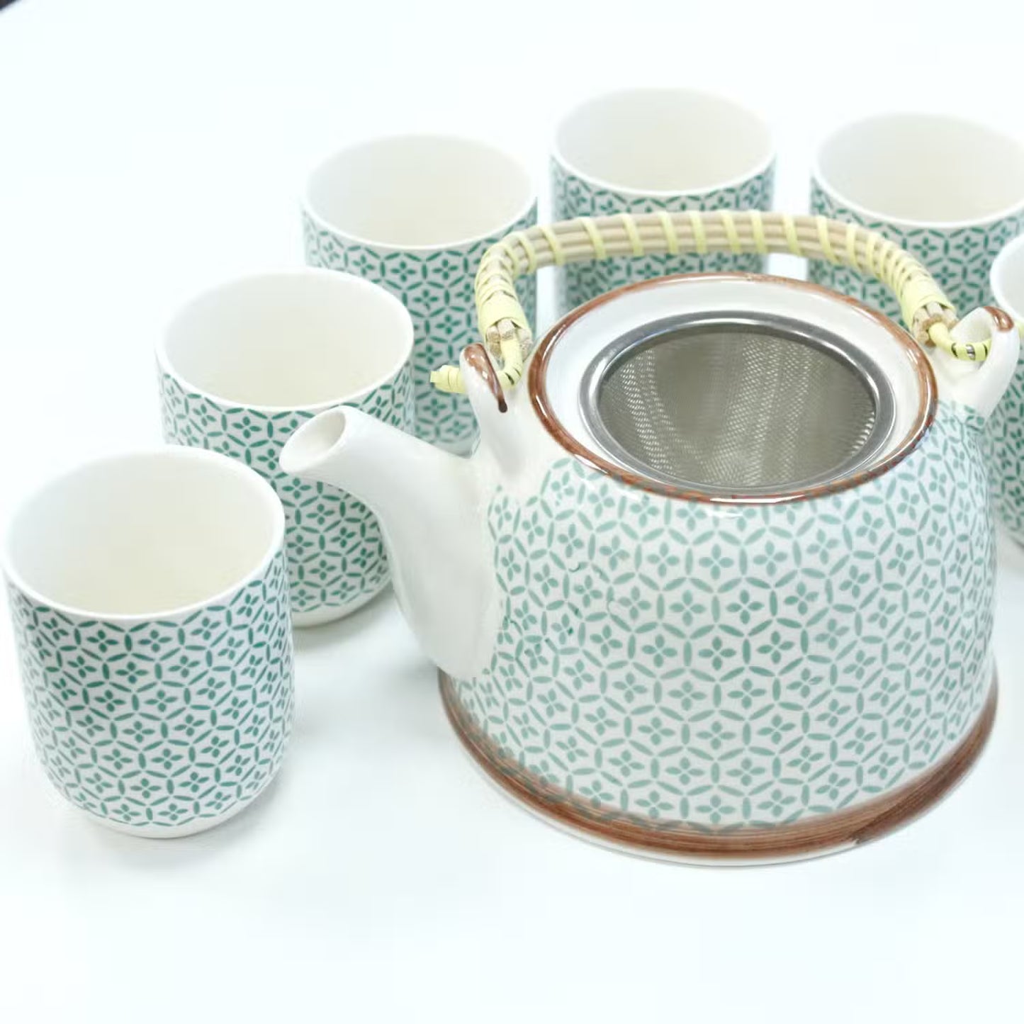Tee-Set - "Green Mosaic"