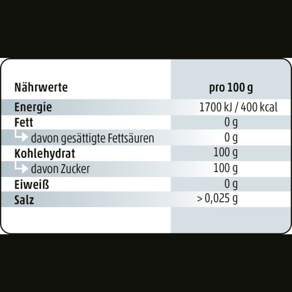 Kandissticks braun, einzeln in Folie verpackt - 6 Stück kandiszucker