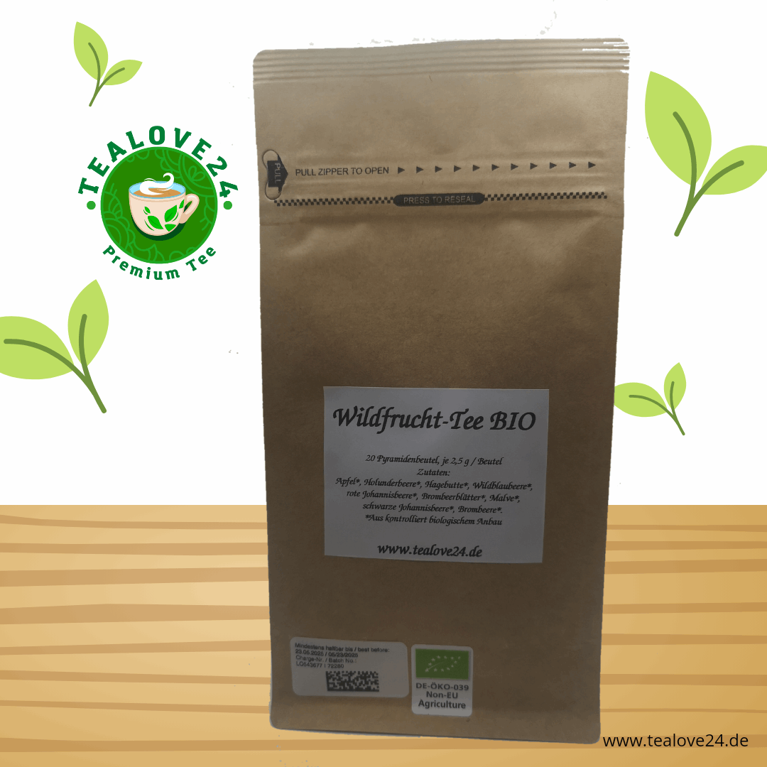 Wildfrucht Bio - 20 Pyramidenbeutel Tea & Infusions