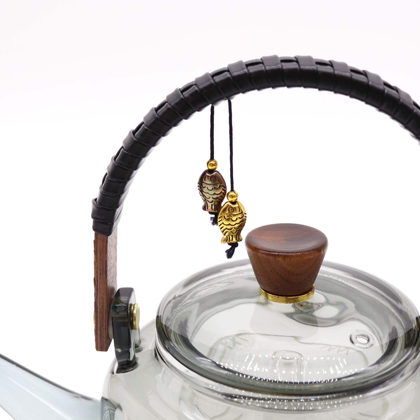 Glas-Teekanne - Steamer System Charcoal - 1000ml