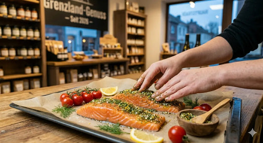 „Fischers Fritze“ Lachs aus dem Ofen Grenzland-Genuss