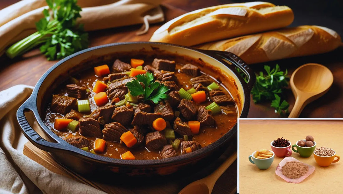 🥘 Französisches Rinderragout mit Quatre Épices Grenzland-Genuss