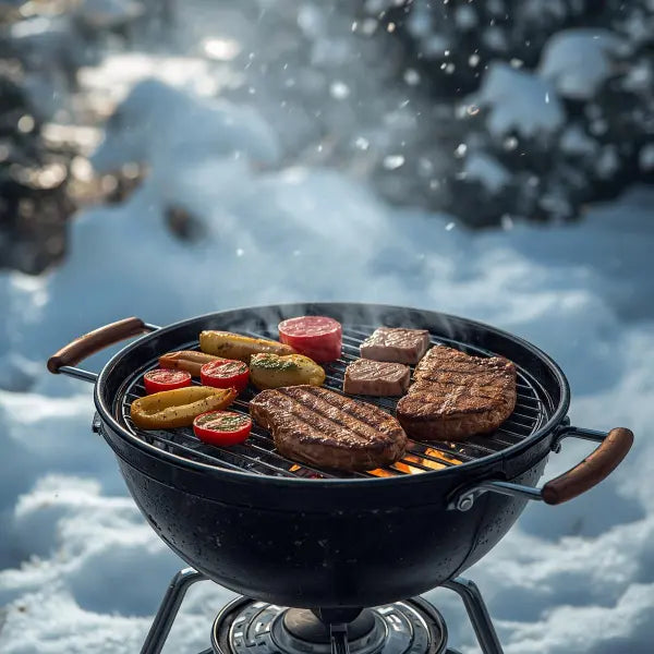 Grillen im Winter Grenzland-Genuss