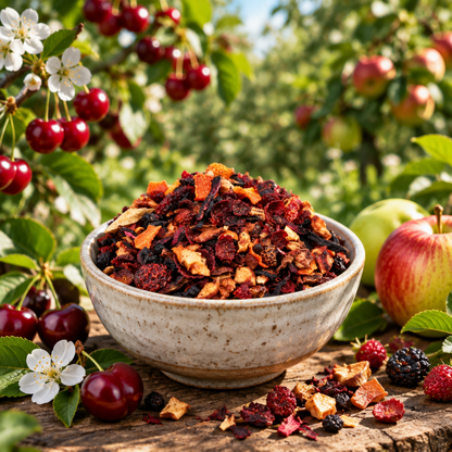 Früchtetee Wildkirsche – Kirsche, Apfel & Hibiskus
