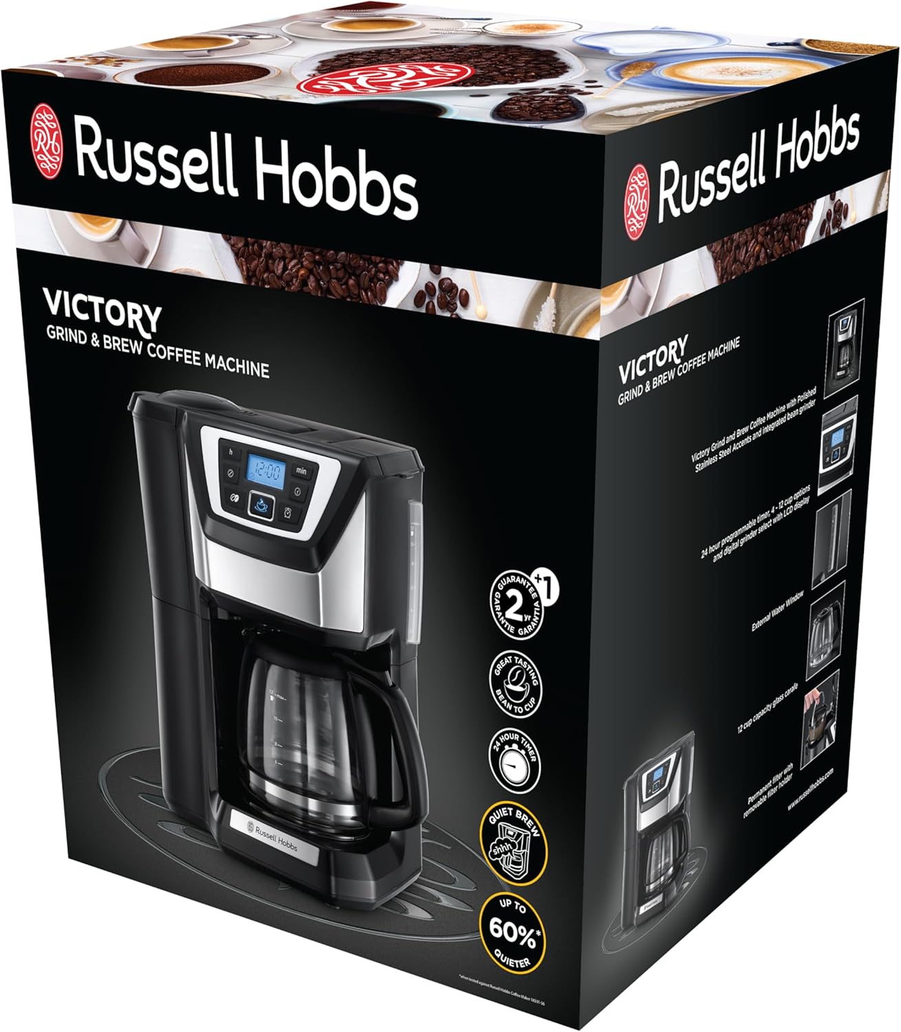 Russell Hobbs Kaffeemaschine mit Mahlwerk  Victory