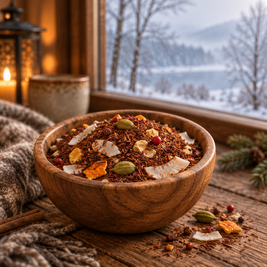 Winterfit Ayurveda-Kräutertee – Rooibos, Zimt & Orange