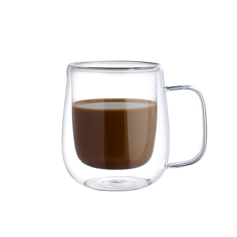 Glastasse aus Borosilikatglas - Doppelwandig 4 Grössen