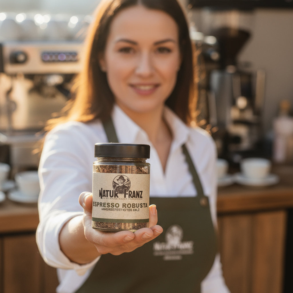 Espresso Robusta - mit feinem Salz