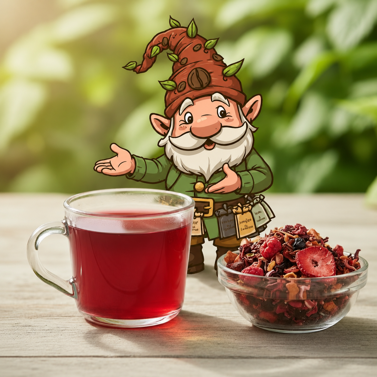 Himmlischer Obstkorb Früchtetee – Grenos Paradiesgarten, Beeren & Hibiskus | Grenzland-Genuss