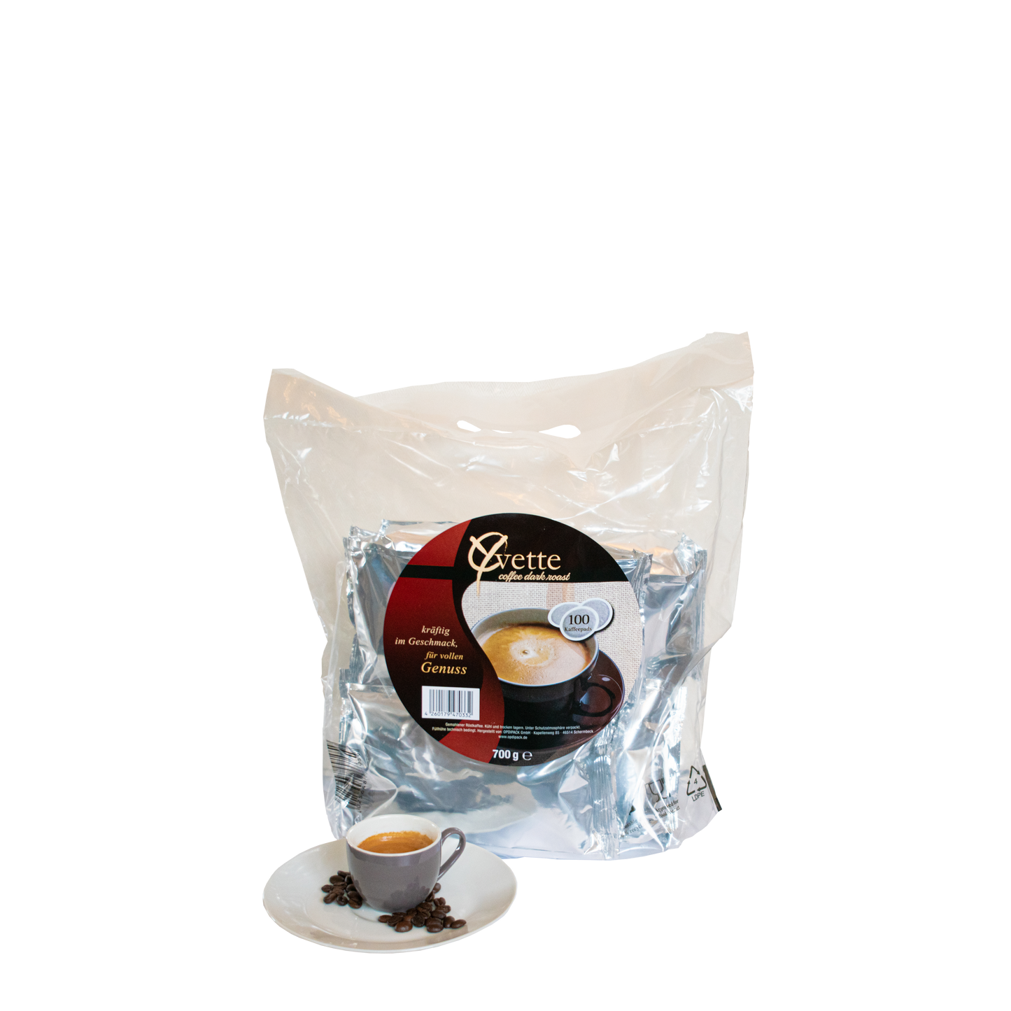 Dark Kaffeepads 100er (4x25)