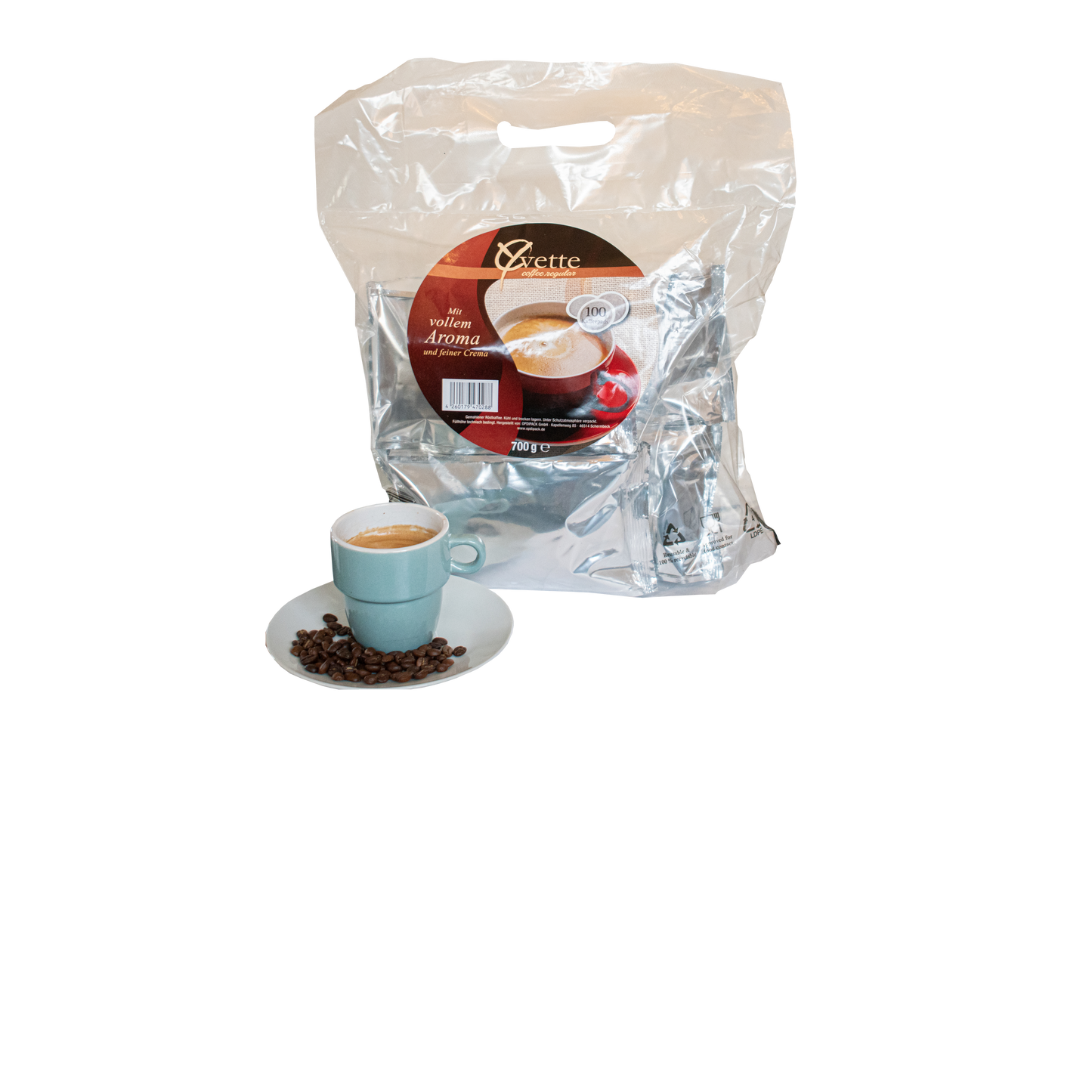 Regular Kaffeepads 100er (4x25)