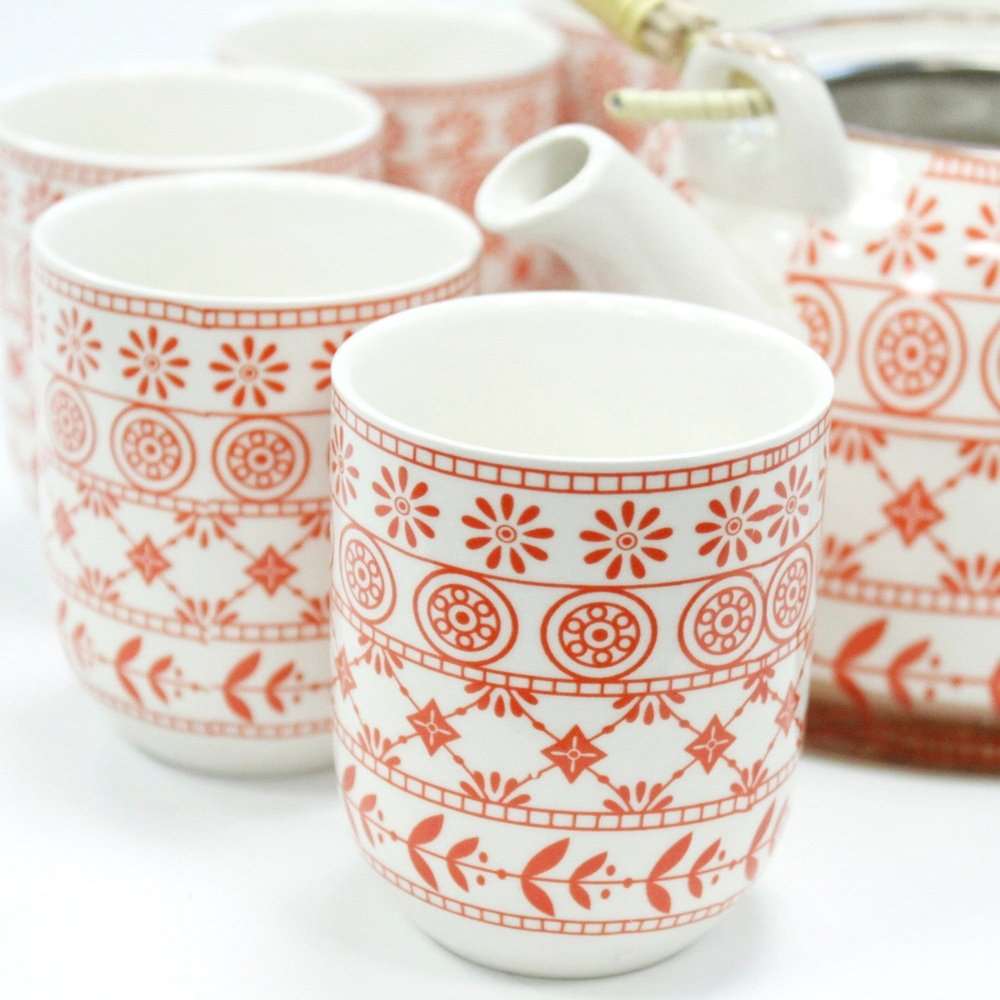 Teekannen-Set "Amber" Keramik - www.tealove24.de