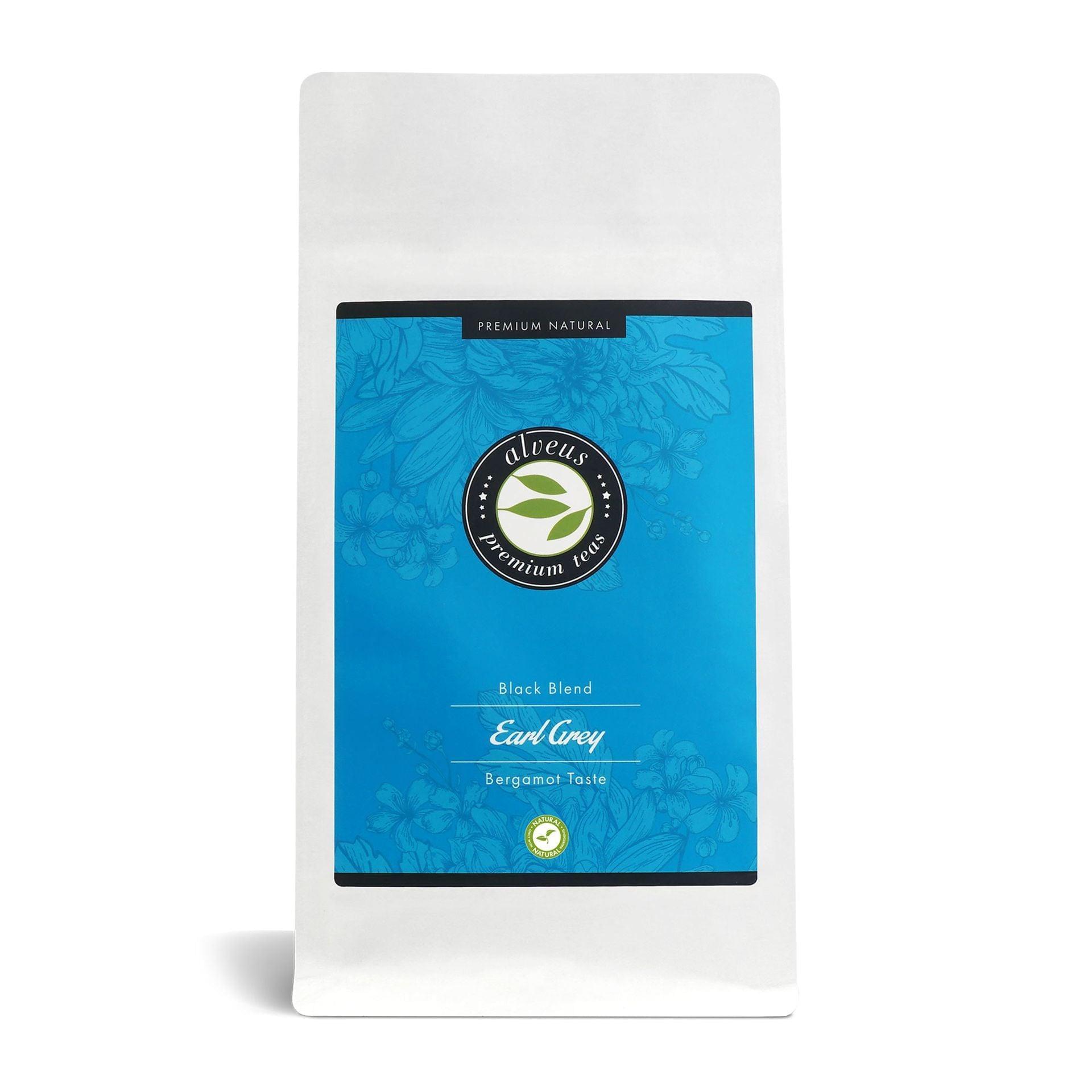 Alveus Earl Grey Schwarztee mit Bergamot-Geschmack in eleganter Verpackung für Teeliebhaber