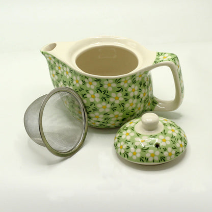 Kräutertee-Kanne - Green Daisy - Klein