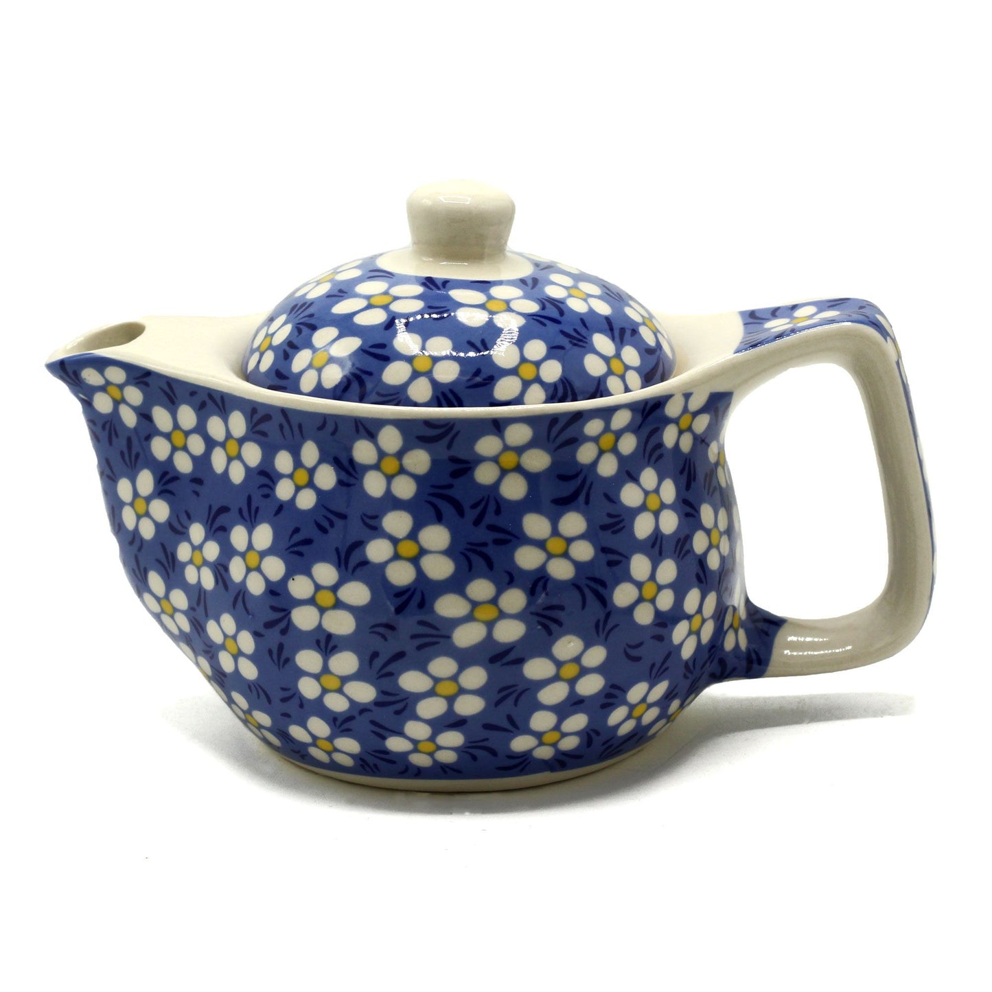 Kräutertee-Kanne - Blue Daisy - klein
