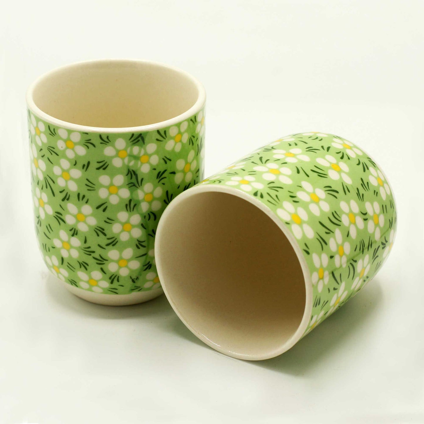 Kräutertee-Tassen - Green Daisy