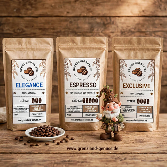 Kaffeebohnen 3er Set