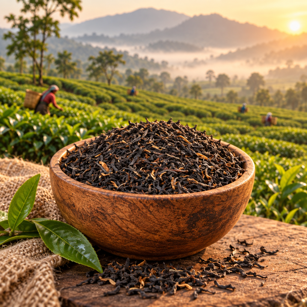 Assam TGFOP Mangalam Schwarztee – Malzig & Kräftig aus Nordost-Indien